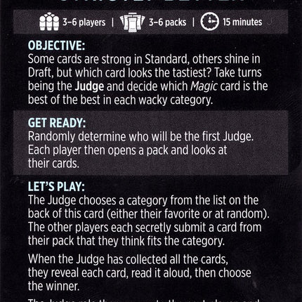 Strictly Better (Magic Minigame) [Kaldheim Minigame]