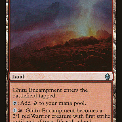 Ghitu Encampment [Premium Deck Series: Fire and Lightning]