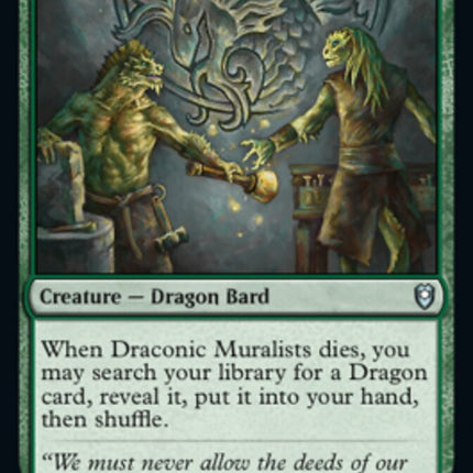 Draconic Muralists [Commander Legends: Battle for Baldur's Gate]