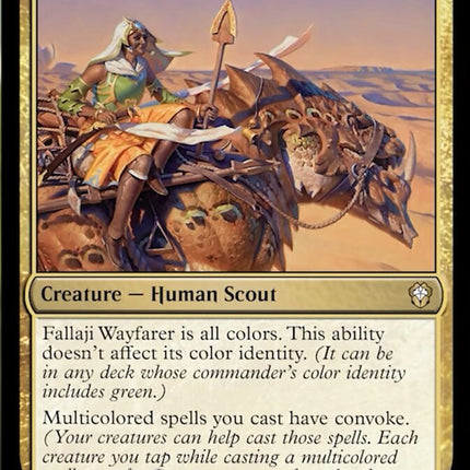 Fallaji Wayfarer [Dominaria United Commander]