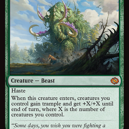 Craterhoof Behemoth [Tarkir: Dragonstorm]