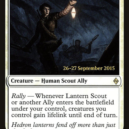 Lantern Scout [Battle for Zendikar Prerelease Promos]