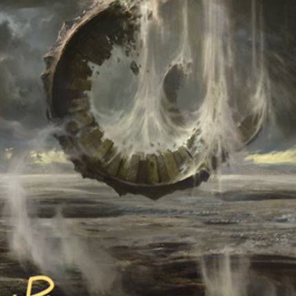 Wasteland Art Card (Gold-Stamped Signature) [Zendikar Rising Art Series]