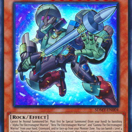 Berserkion the Electromagna Warrior [SDMY-EN004] Ultra Rare