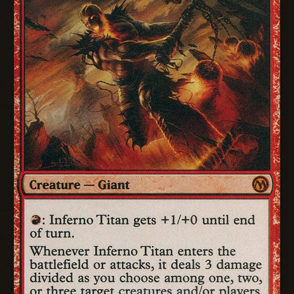 Inferno Titan (Duels of the Planeswalkers Promos) [Duels of the Planeswalkers Promos 2011]