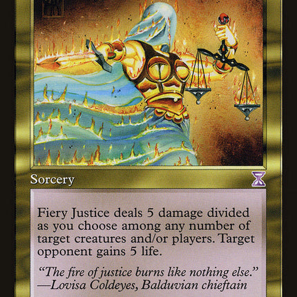 Fiery Justice [Time Spiral Timeshifted]