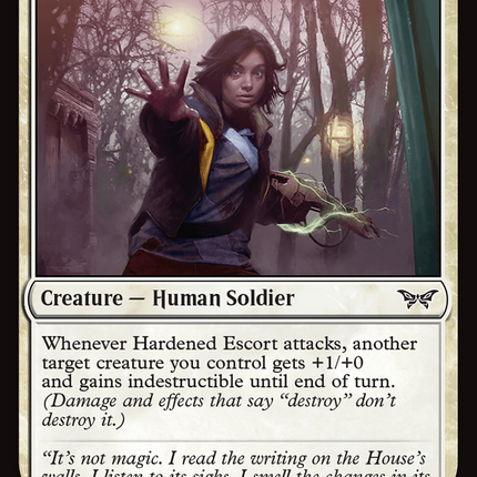 Hardened Escort [Duskmourn: House of Horror]