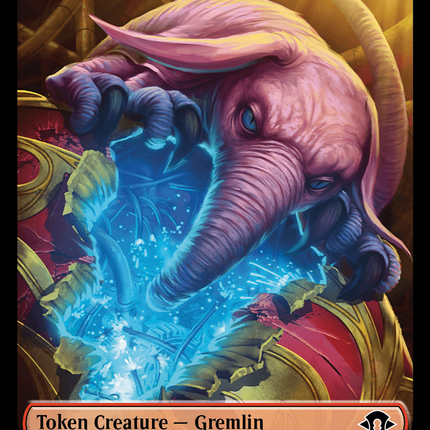Gremlin (Ripple Foil) // Copy Double-Sided Token [Modern Horizons 3 Tokens]