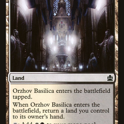 Orzhov Basilica [Commander 2011]