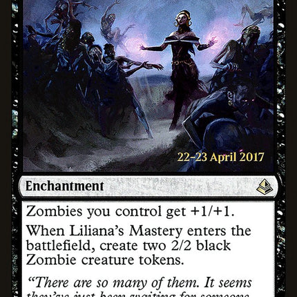 Liliana's Mastery [Amonkhet Prerelease Promos]