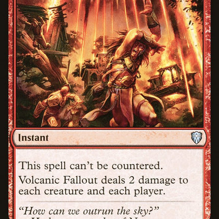 Volcanic Fallout [Commander Legends]