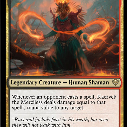Kaervek the Merciless [Starter Commander Decks]