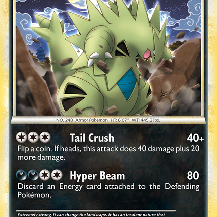 Tyranitar (26/95) [HeartGold & SoulSilver: Unleashed]