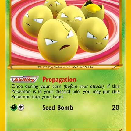 Exeggcute (102/101) [Black & White: Plasma Blast]
