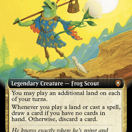 Flubs, the Fool (Buy-A-Box) (Extended Art) [Bloomburrow Promos]