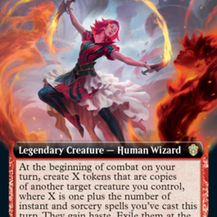 Rionya, Fire Dancer (Extended Art) [Commander 2021]