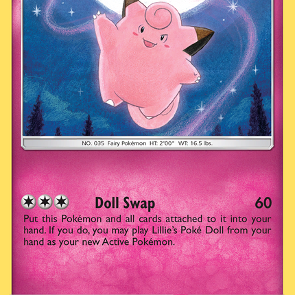 Clefairy (144/236) [Sun & Moon: Cosmic Eclipse]