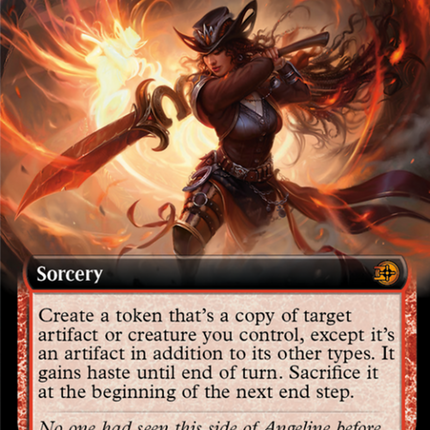 Molten Duplication (Extended Art) [Outlaws of Thunder Junction: The Big Score]