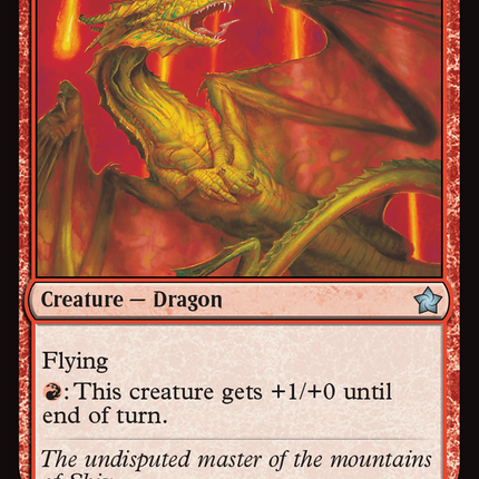 Shivan Dragon [Foundations]