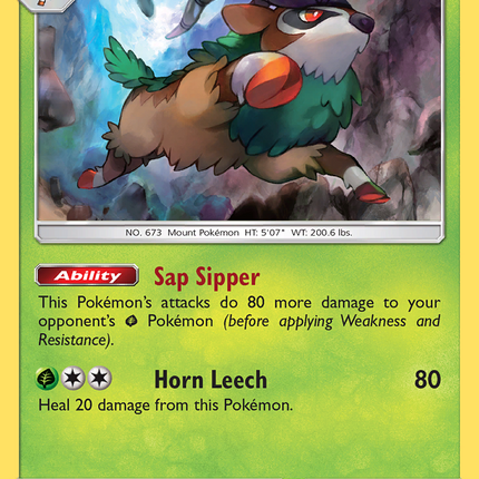 Gogoat (11/111) [Sun & Moon: Crimson Invasion]