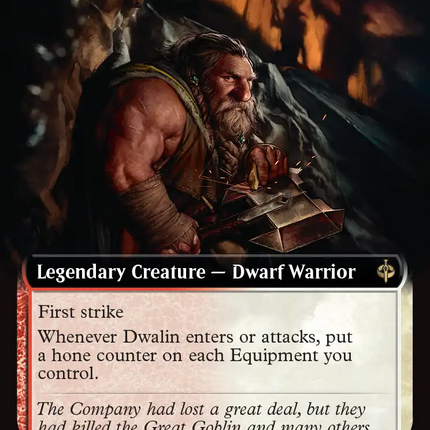 Dwalin, Weaponmaster (Extended Art) [The Hobbit]
