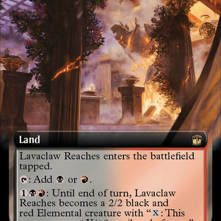 Lavaclaw Reaches (Extended Art) (Surge Foil) [Doctor Who]