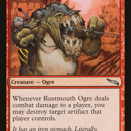 Rustmouth Ogre [Mirrodin]