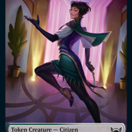 Treasure (015) // Citizen Double-Sided Token [Streets of New Capenna Tokens]