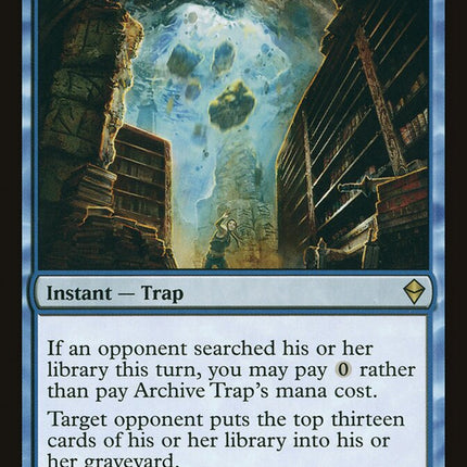 Archive Trap [The List]