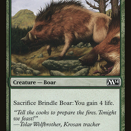 Brindle Boar [Magic 2014]
