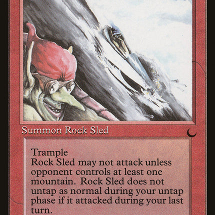 Goblin Rock Sled [The Dark]