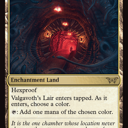 Valgavoth's Lair [Duskmourn: House of Horror]