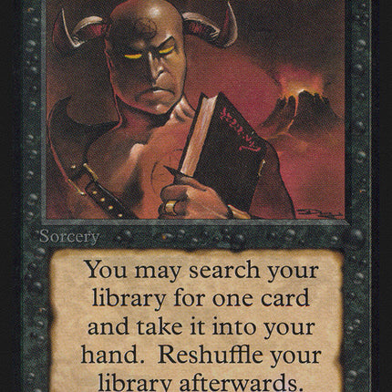 Demonic Tutor [Alpha Edition]