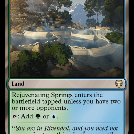 Rejuvenating Springs [The Lord of the Rings: Tales of Middle-Earth Commander]