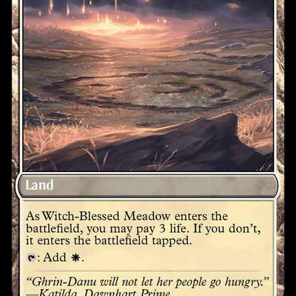 Witch Enchanter // Witch-Blessed Meadow [Modern Horizons 3]