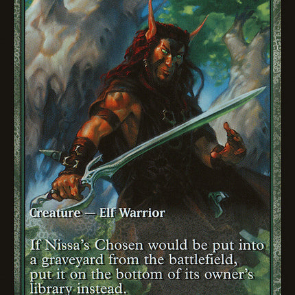 Nissa's Chosen (Game Day) (Extended Art) [Zendikar Promos]