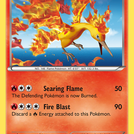 Moltres (14/99) [Black & White: Next Destinies]