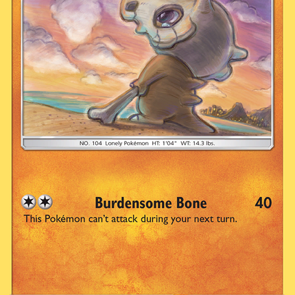 Cubone (57/131) [Sun & Moon: Forbidden Light]