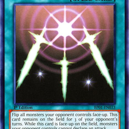 Swords of Revealing Light [BP01-EN033] Rare