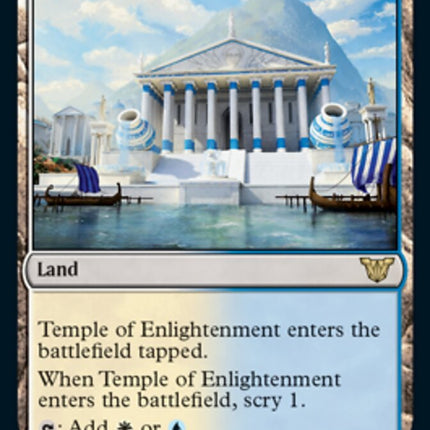 Temple of Enlightenment [Kamigawa: Neon Dynasty Commander]