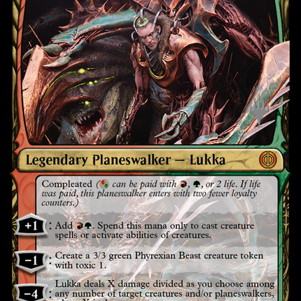 Lukka, Bound to Ruin (Promo Pack) [Phyrexia: All Will Be One Promos]