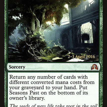 Seasons Past [Shadows over Innistrad Prerelease Promos]
