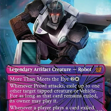 Prowl, Stoic Strategist // Prowl, Pursuit Vehicle (Shattered Glass) [Transformers]