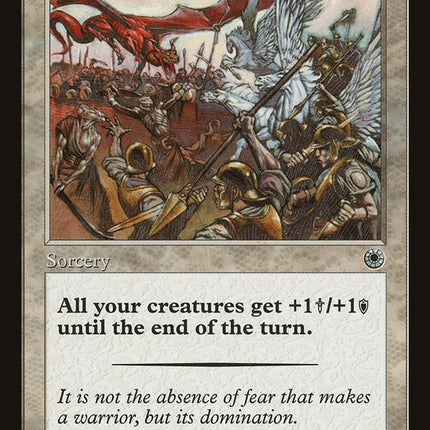 Warrior's Charge (With Flavor Text) [Portal]