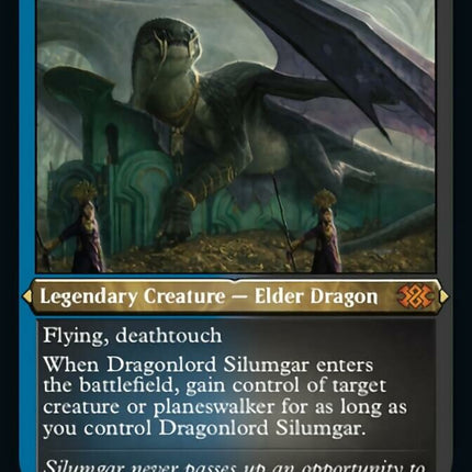Dragonlord Silumgar (Foil Etched) [Double Masters 2022]