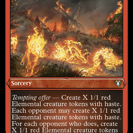 Tempt with Vengeance (Foil Etched) [Commander Masters]