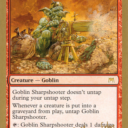 Goblin Sharpshooter (Wolfgang Eder) [World Championship Decks 2003]