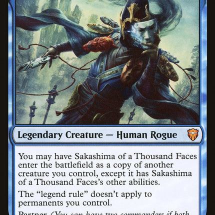Sakashima of a Thousand Faces [Commander Legends]
