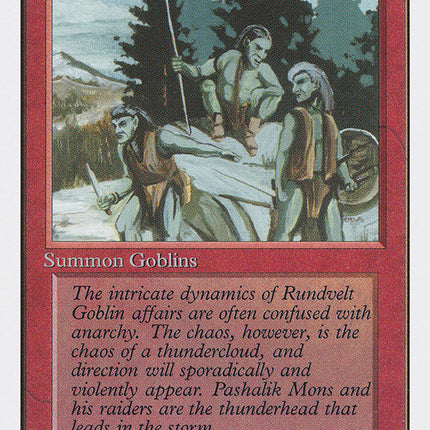 Mons's Goblin Raiders [Unlimited Edition]