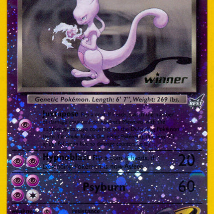 Rocket's Mewtwo (8) (Winner) [Best of Promos]